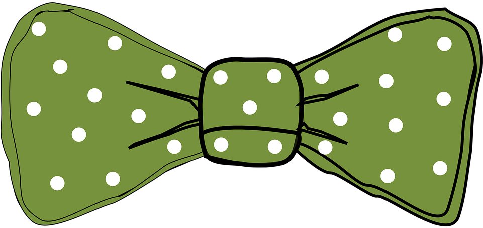 Collection Of Green Headband Cliparts - Green Bow Tie Clipart - Png Download (960x480), Png Download