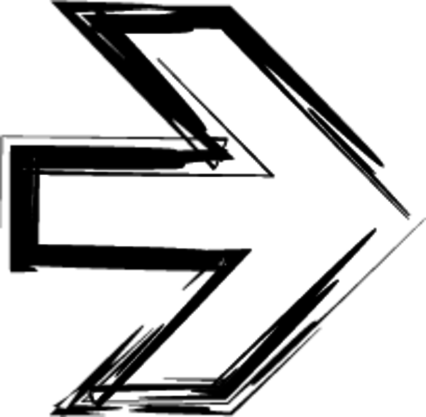 Arrows Sketch - Arrow Sketch Png Clipart (600x588), Png Download