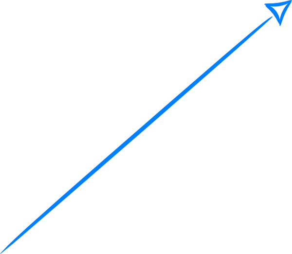 How To Set Use Blue Arrow Svg Vector Clipart (600x522), Png Download