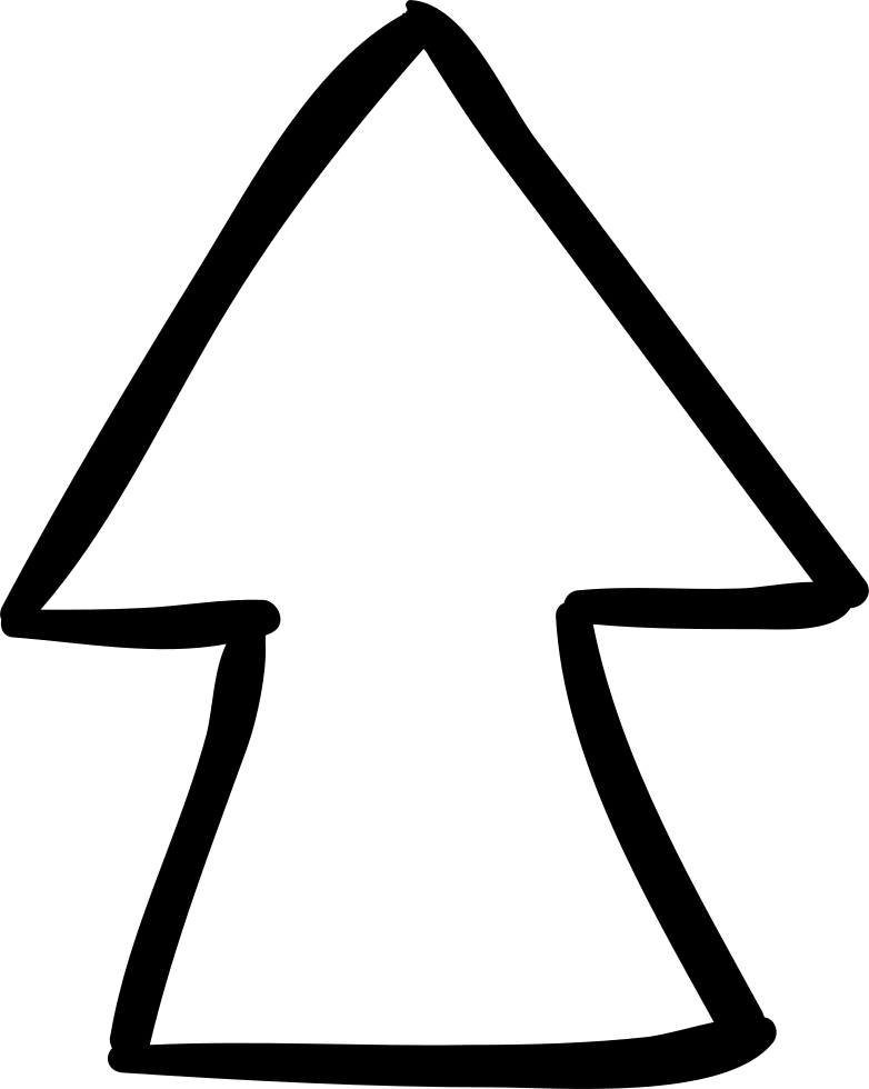 Up Arrow Comments - Arrow Up For Coloring Clipart (782x980), Png Download