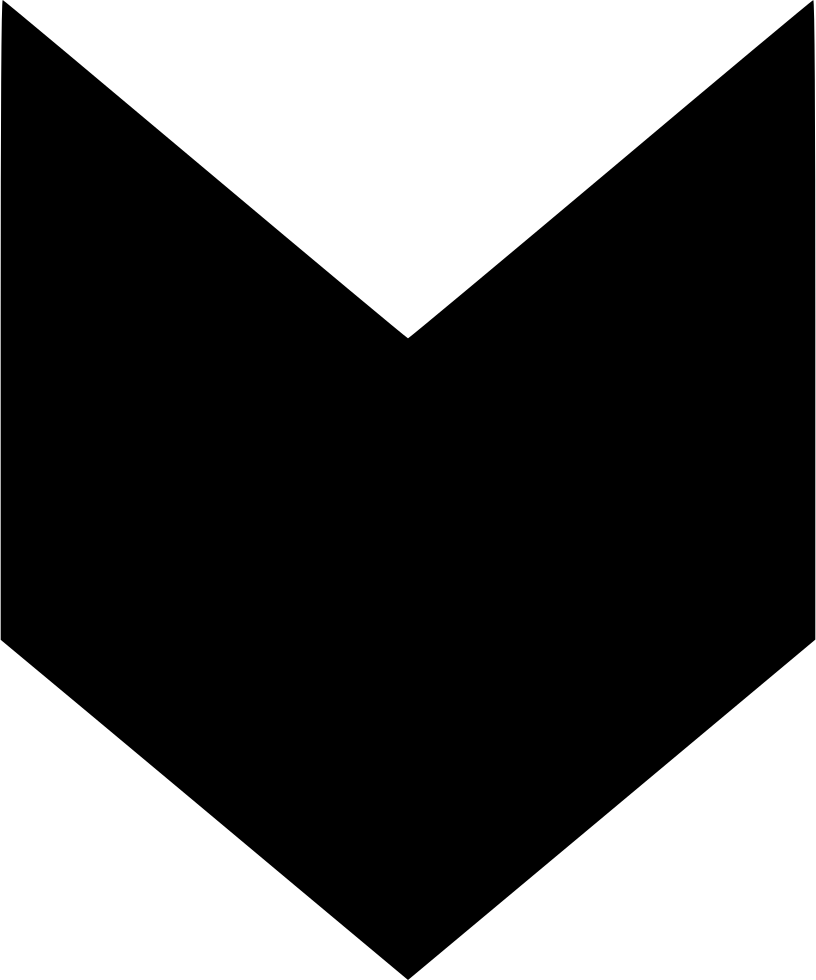 Arrow Down Expand File Save Download Comments Clipart (816x980), Png Download