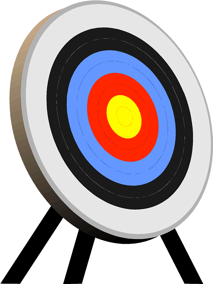 Arrow Clip Art Gif Down Arrow Hi Clip Art Net Fourth - Archery Target Clip Art - Png Download (2000x936), Png Download