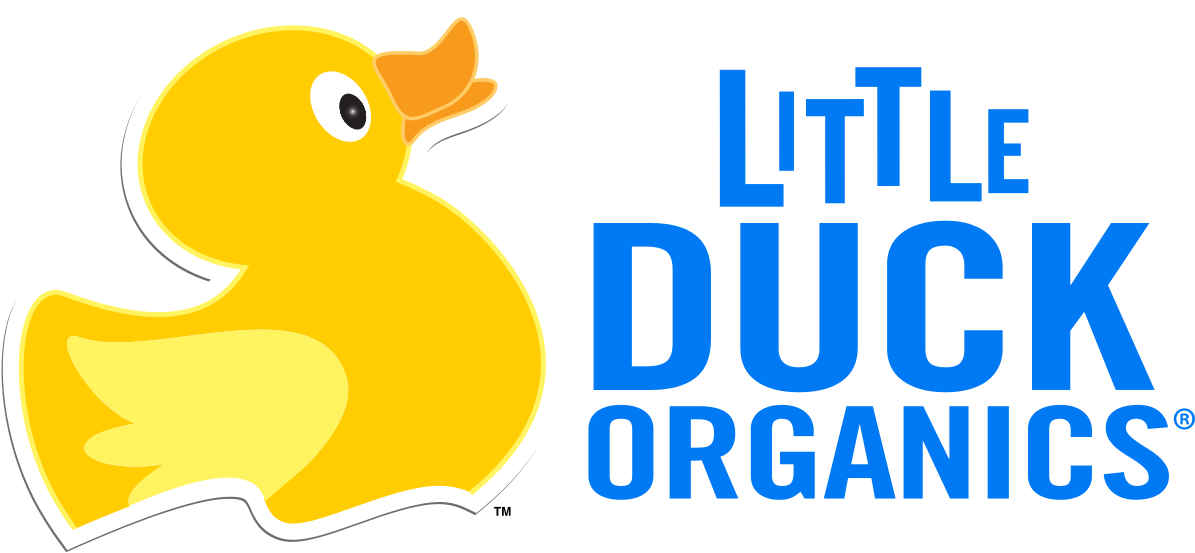 Ducks Clipart Little Duck - Little Duck Organics Logo - Png Download (1200x567), Png Download
