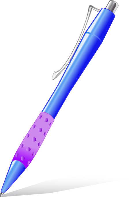 Rubber 20clipart - Pen Clip Art - Png Download (482x683), Png Download