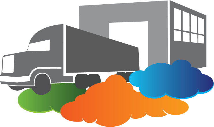 Banner Stock Distribution Cloud Erp Software From Rootstock - Distribution Center Icon Png Clipart (742x441), Png Download
