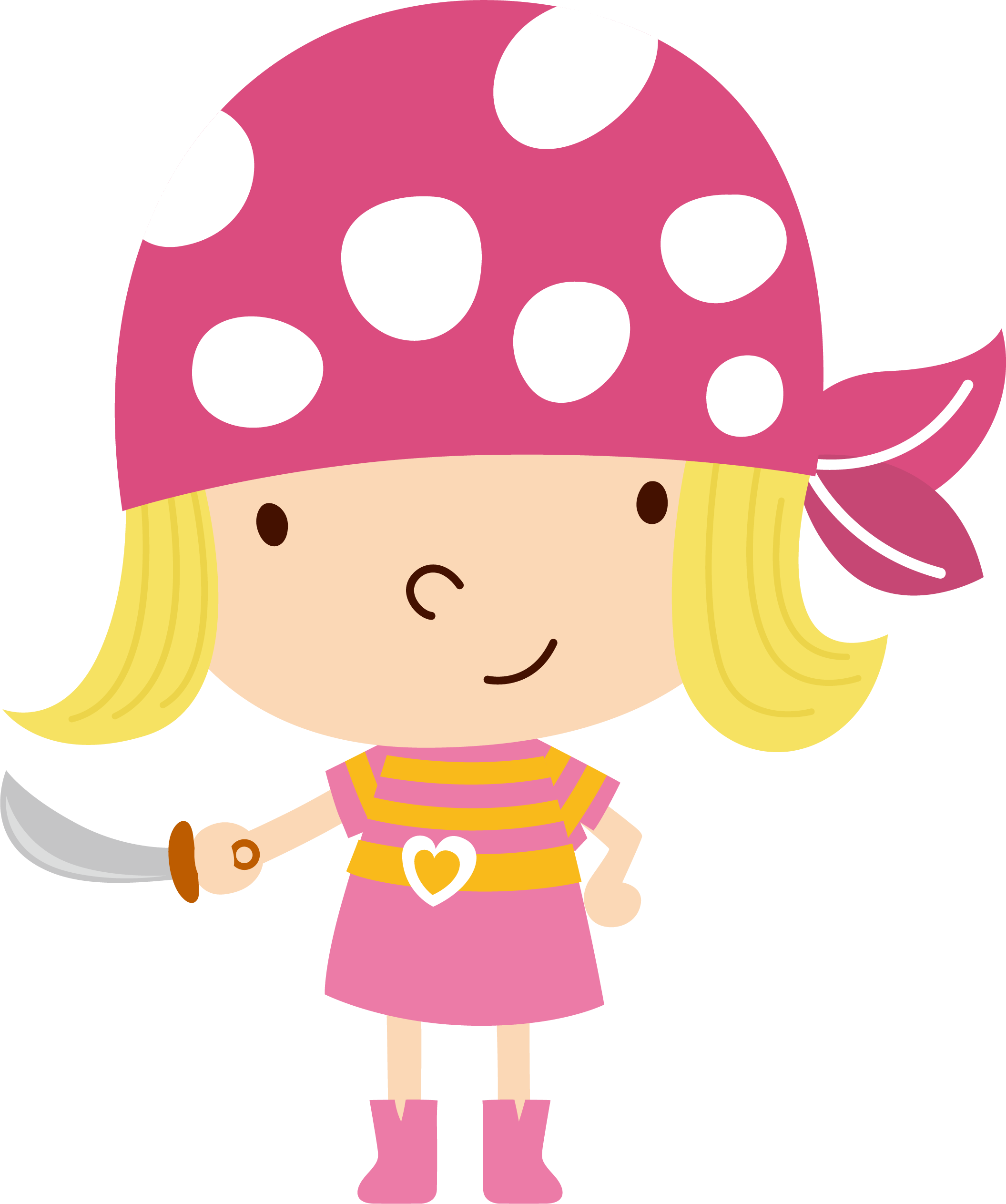 Ibmhoyrpegqhao - Pirata De Caricatura Png Clipart (2111x2526), Png Download