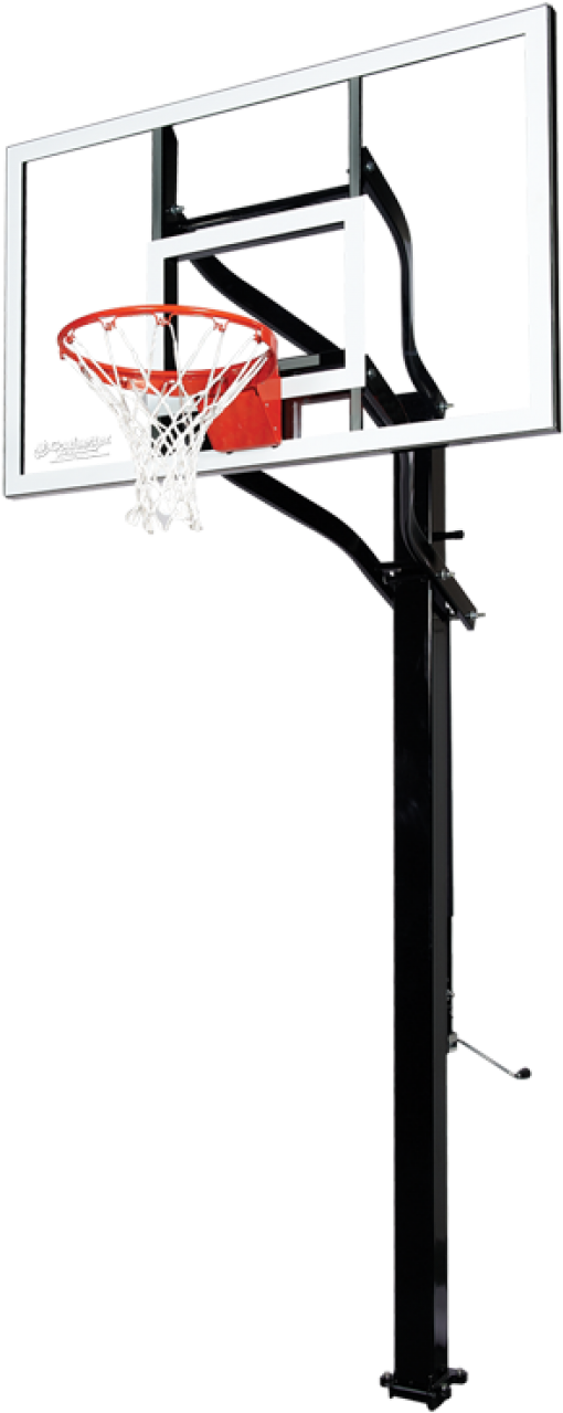 Goalsetter - Goal Setter Basketball Hoops Clipart (600x1304), Png Download