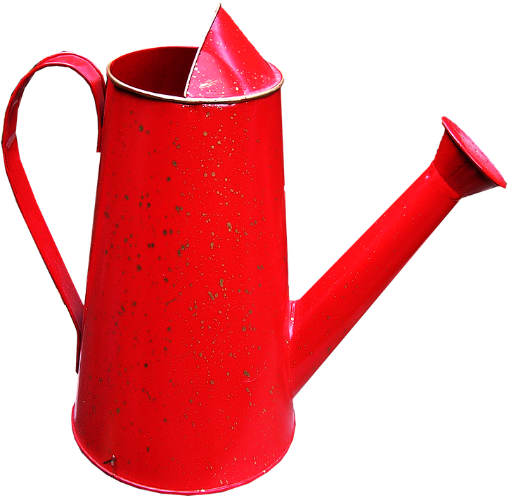Watering Can Clipart 9, Buy Clip Art - Red - Png Download (720x720), Png Download