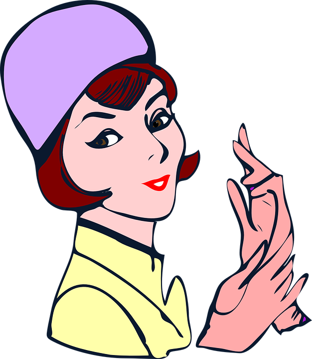 Pretty Lady Clipart 2, Buy Clip Art - Clipart Lady - Png Download (626x720), Png Download