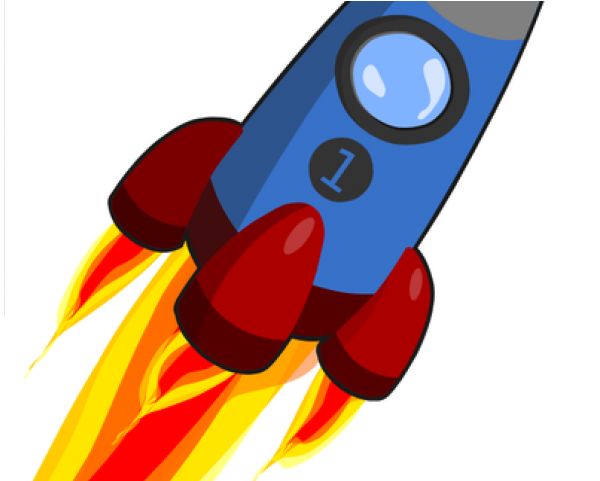 Missile Clipart Comic - Rocket Animation - Png Download (640x480), Png Download