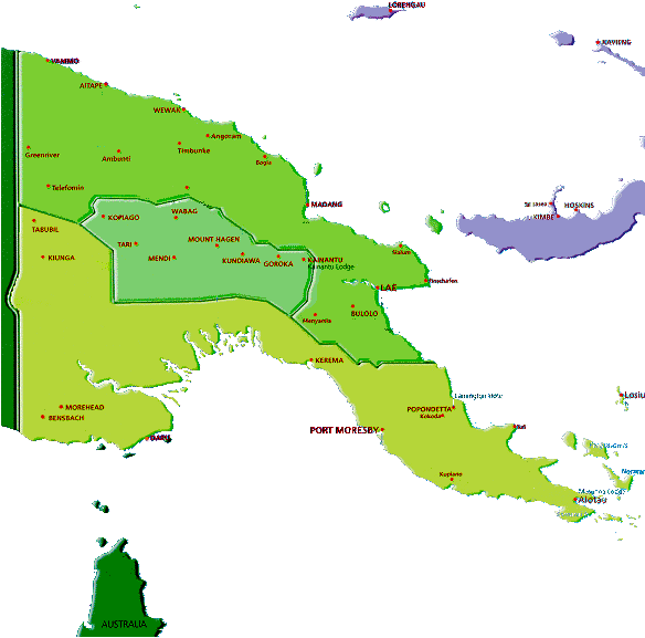 Papua Nueva Guinea Mapa Hd Clipart (591x593), Png Download