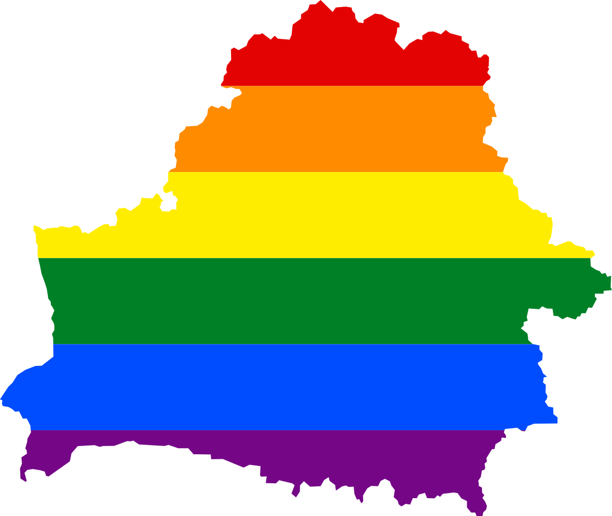 Belarus Map Vector Clipart (1200x1011), Png Download