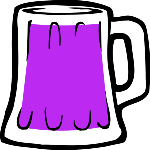 Home Brew Competetion Clipart - Beer Mug Line Art - Png Download (600x601), Png Download