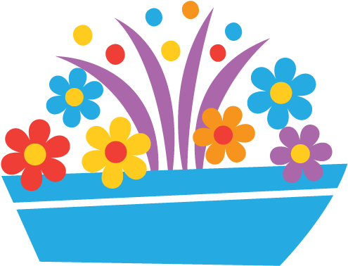 Flower Boat - Boat Clipart (566x566), Png Download