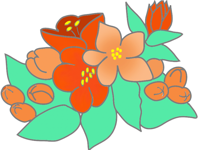Flower Clipart (640x480), Png Download