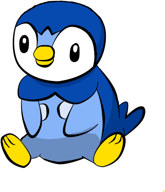 Piplup Transparent Gif - Piplup Gif Transparent Clipart (993x744), Png Download