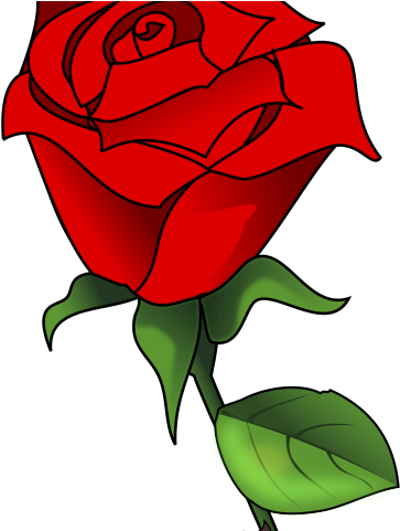 Red Rose Clipart Real - Rose Clip Art - Png Download (640x480), Png Download