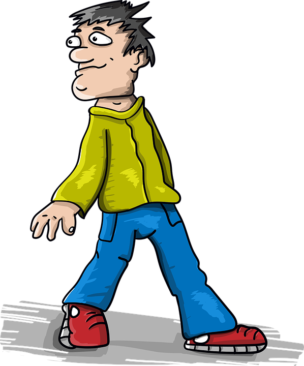 Black Cartoon Man Transparent 9, Buy Clip Art - Stock.xchng - Png Download (598x720), Png Download