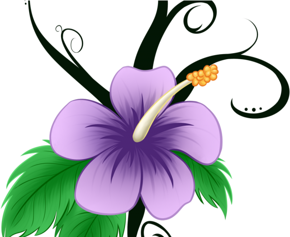 Peach Flower Clipart Native Flower - Clip Art - Png Download (640x480), Png Download