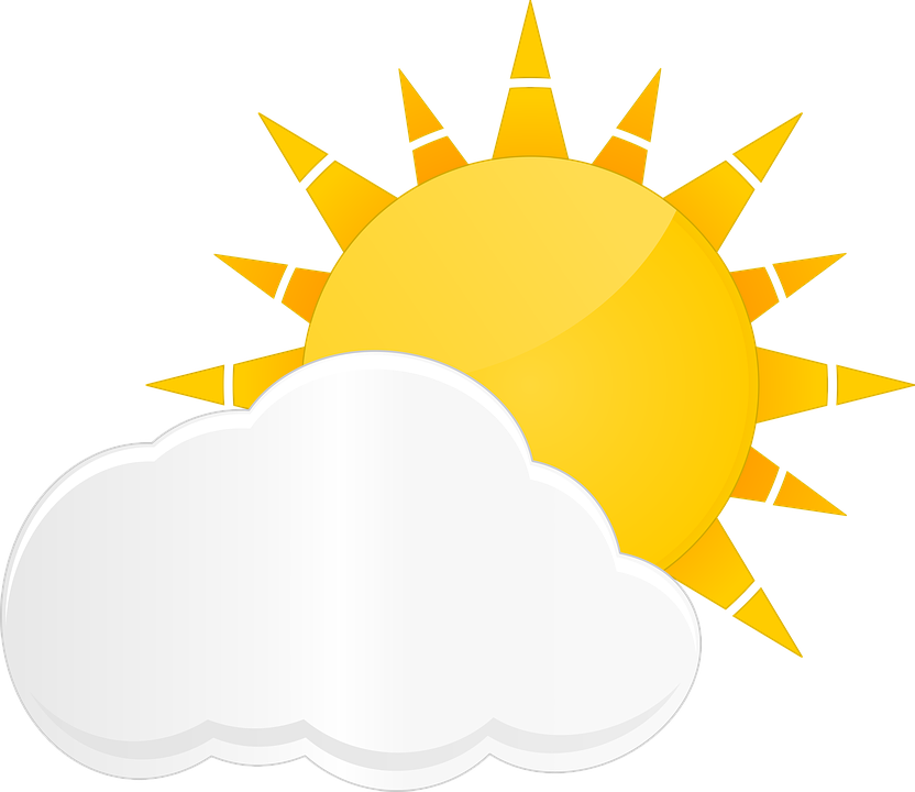 Sun And Clouds Clipart 27, Buy Clip Art - 16 Point Star Png Transparent Png (832x720), Png Download