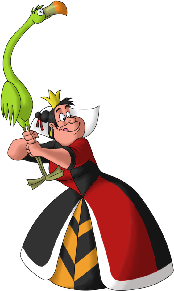 Png Freeuse Stock Disney Villain October The Queen - Alice In Wonderland Queen Disney Clipart (788x1013), Png Download