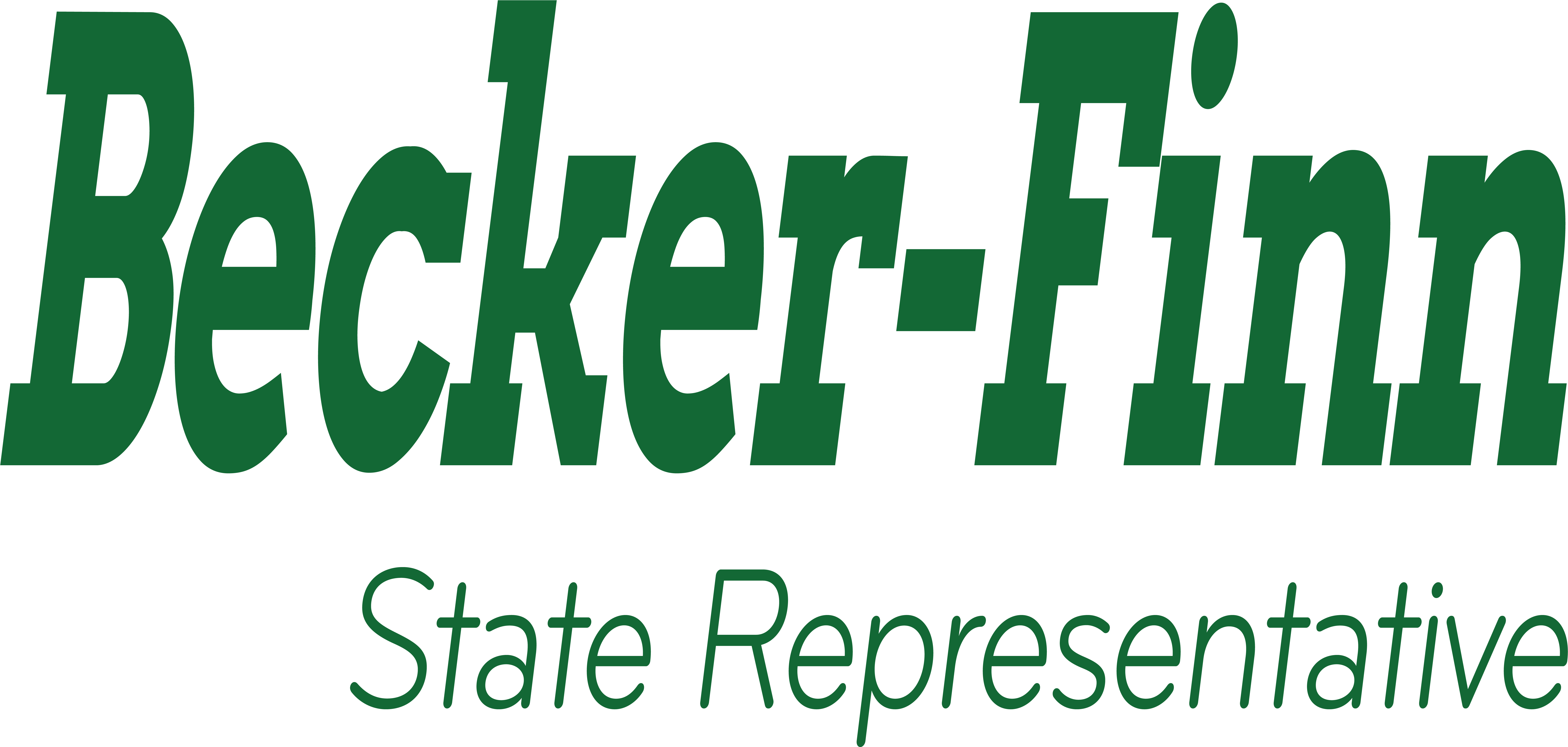 Jamie Becker-finn For State Representative - Calligraphy Clipart (8293x4136), Png Download