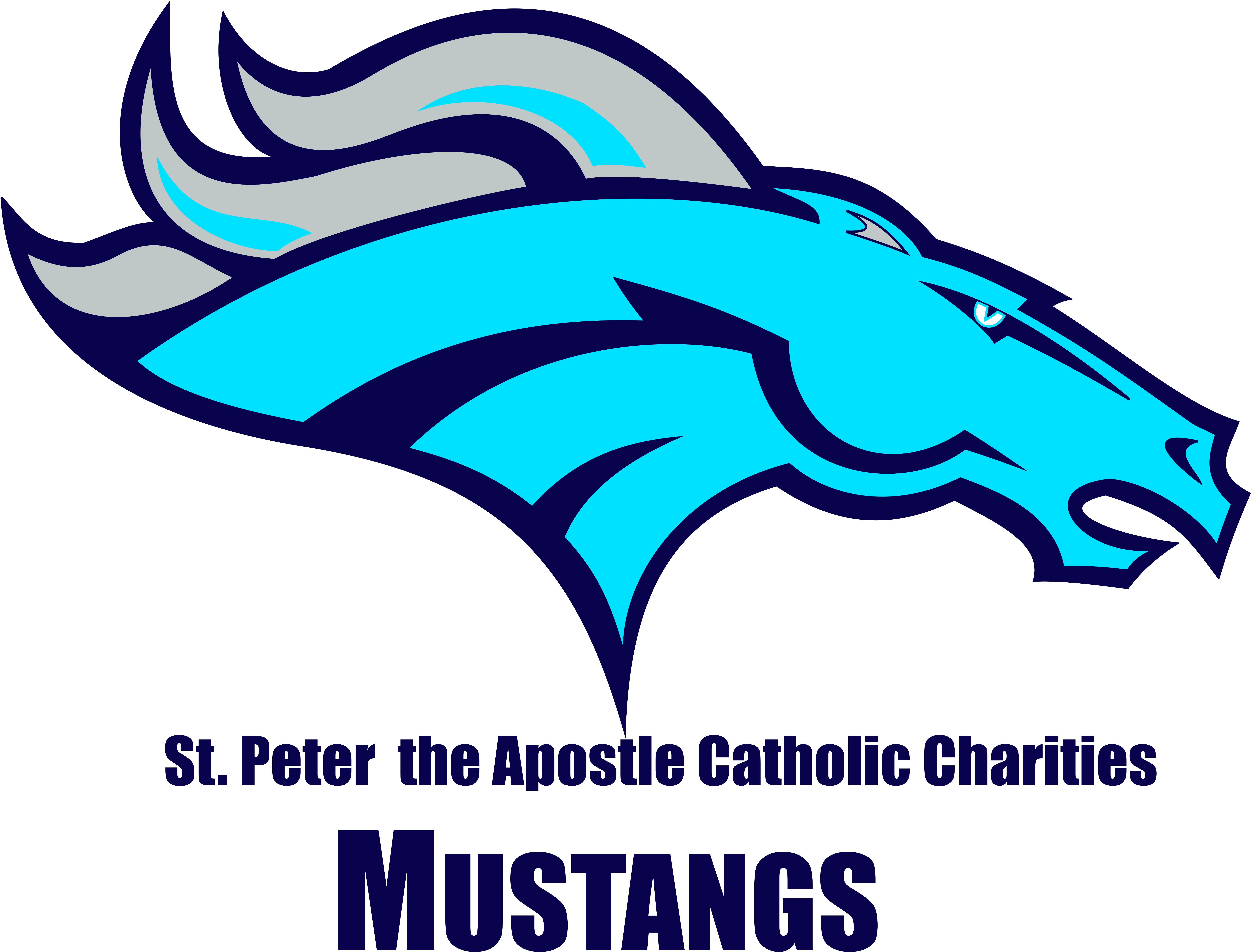 Over A Dozen Priests From All The Various Parishes Clipart (8155x6773), Png Download