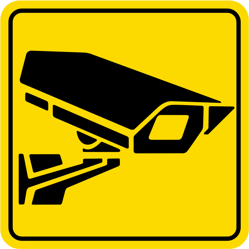 Big Image - Cctv Camera Clip Art - Png Download (1697x2400), Png Download