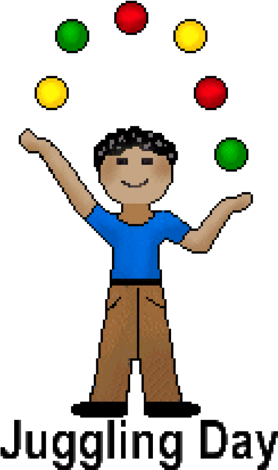 Juggling Clipart Clip Art - Kid Juggling Clip Art - Png Download (640x996), Png Download