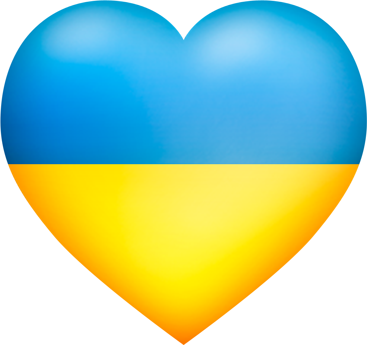 Blue Heart Clipart 27, Buy Clip Art - Love Ukraine Png Transparent Png (2000x1500), Png Download
