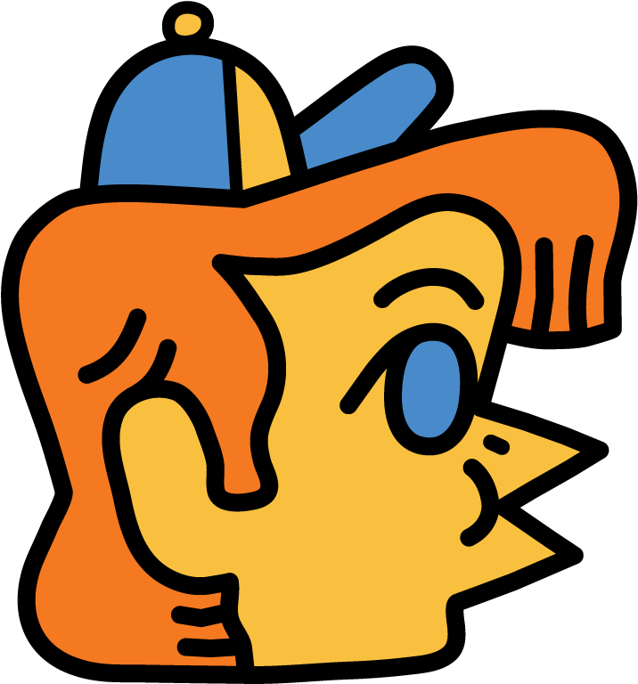 Image Of Chicken Boy Pin Clipart (1000x1000), Png Download