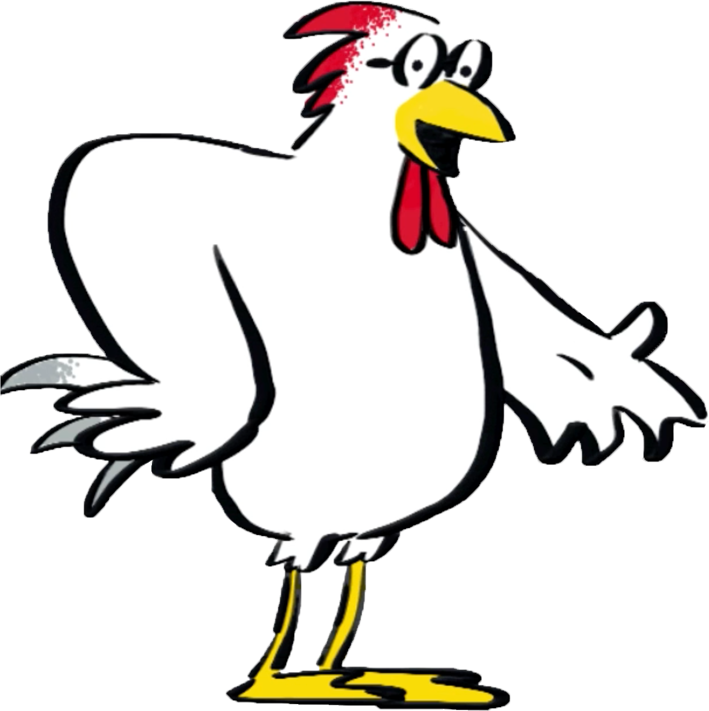 About Spring Chicken Meet The Team - Rooster Clipart (1506x1766), Png Download