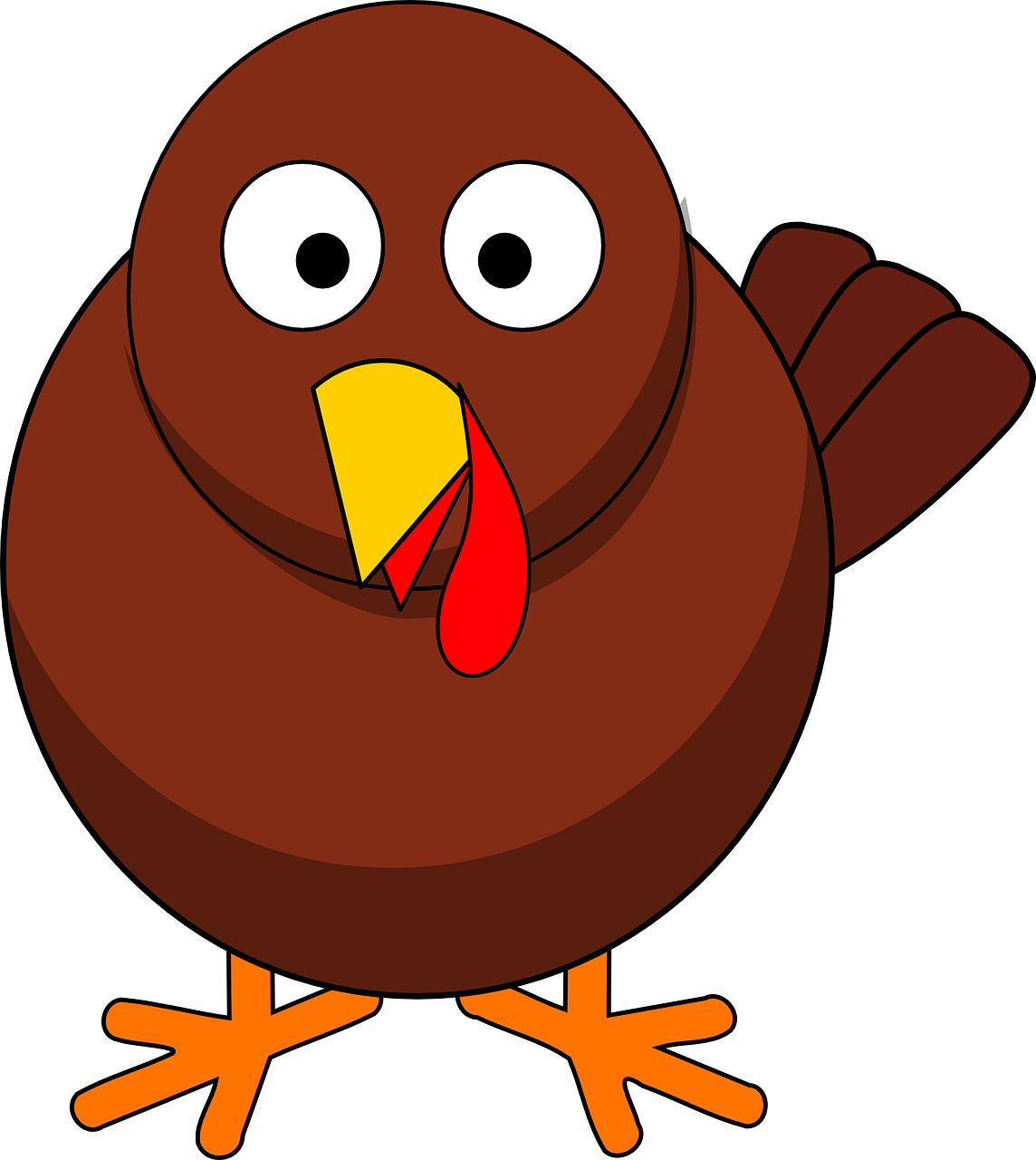 Animal,animal - Turkey Clip Art - Png Download (1144x1280), Png Download