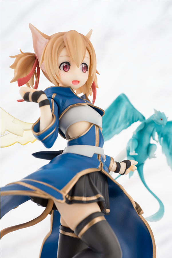 Sword Art Online Ii - Pulchra Sword Art Online Ii: Silica Pvc Figure (1:8 Clipart (750x1000), Png Download