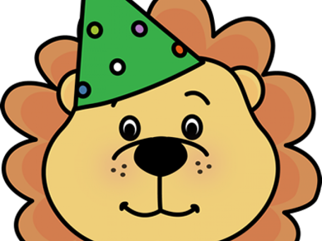 Lion Face Clipart - Transparent Circus Lion Png (640x480), Png Download