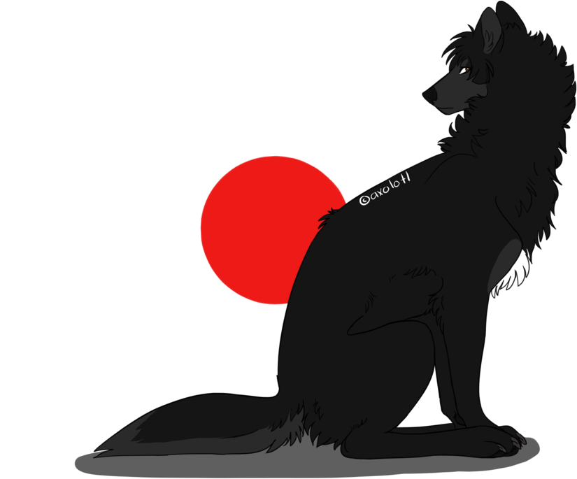 Clipart Mountains Wolf - Wolf Japan - Png Download (1024x768), Png Download