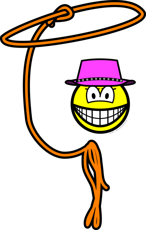 Emoticons Cowboy Clipart (490x774), Png Download
