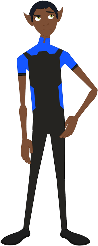 K1 Elf Ears - Ear Clipart (577x866), Png Download