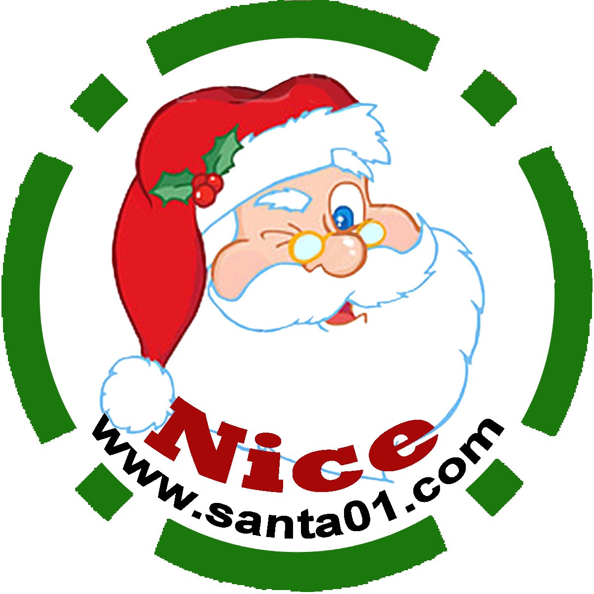 Click To Purchase - Cartoon Santa Claus Head Clipart (1200x1200), Png Download