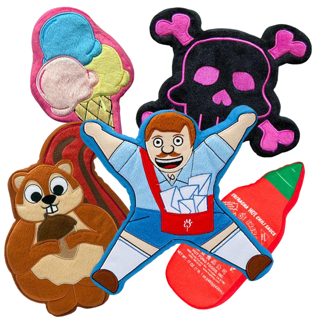 Pridebites Dog Toys - Pridebites Mailman Dog Toy Clipart (864x864), Png Download