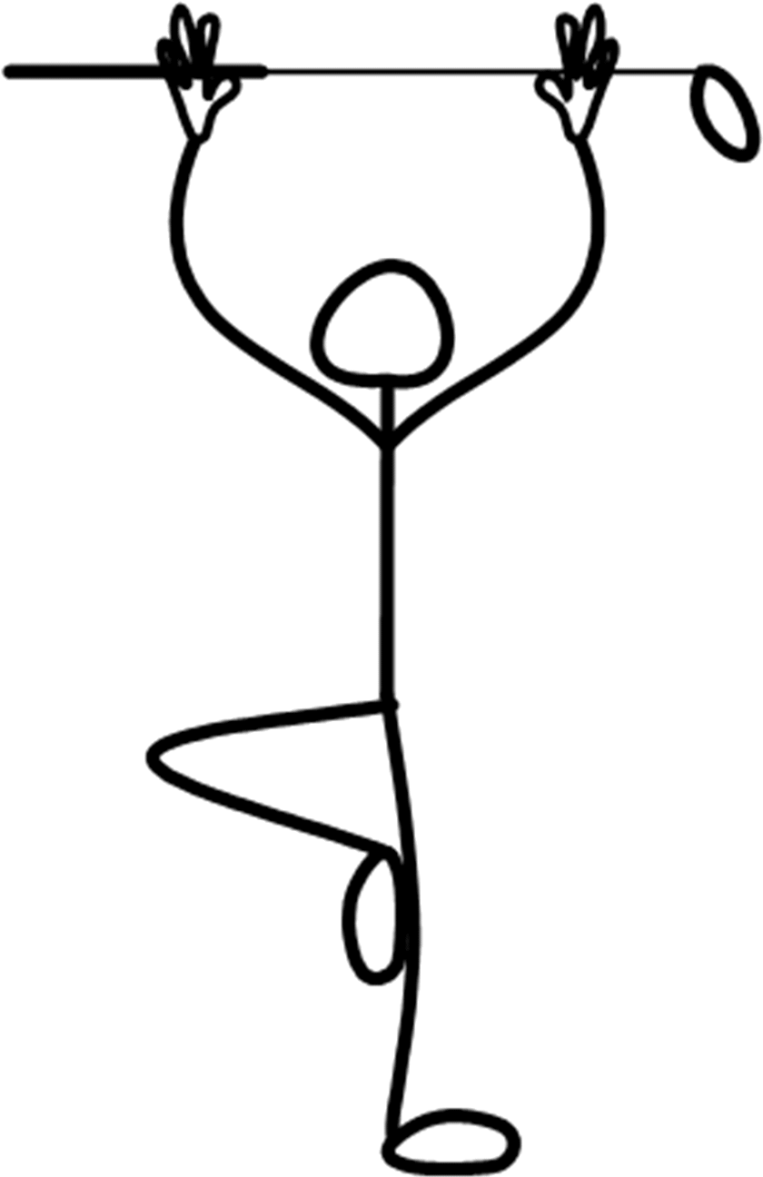 For Golf Poses Yoga Pose Yoga Tree For Golfers - Golf Yoga Clipart (877x1335), Png Download