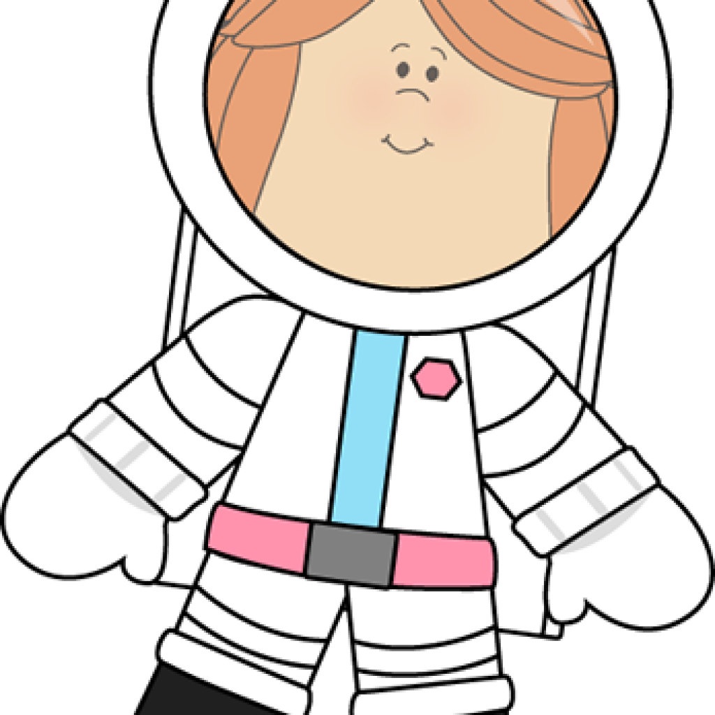 Astronaut Clipart Little Girl Astronaut Illustrations - Png Download (1024x1024), Png Download
