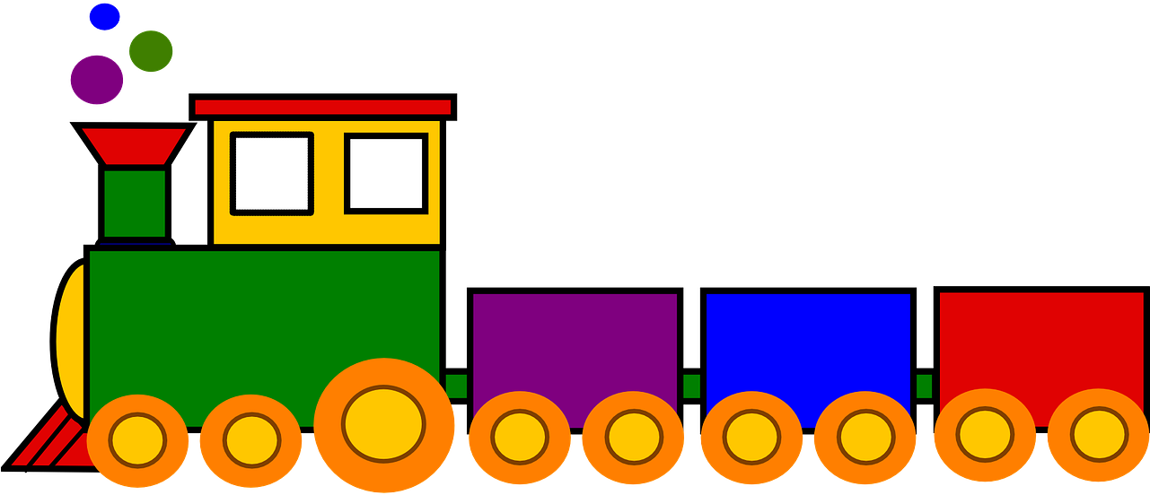 Train Clipart Free Download - Cartoon Train Clipart - Png Download (1280x640), Png Download