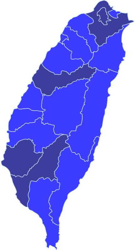 Taiwan Svg Clipart (432x800), Png Download