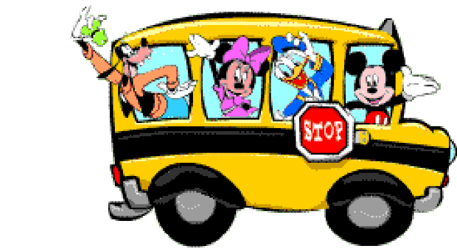 Disney Clipart School - Disney School Bus Clipart - Png Download (758x475), Png Download