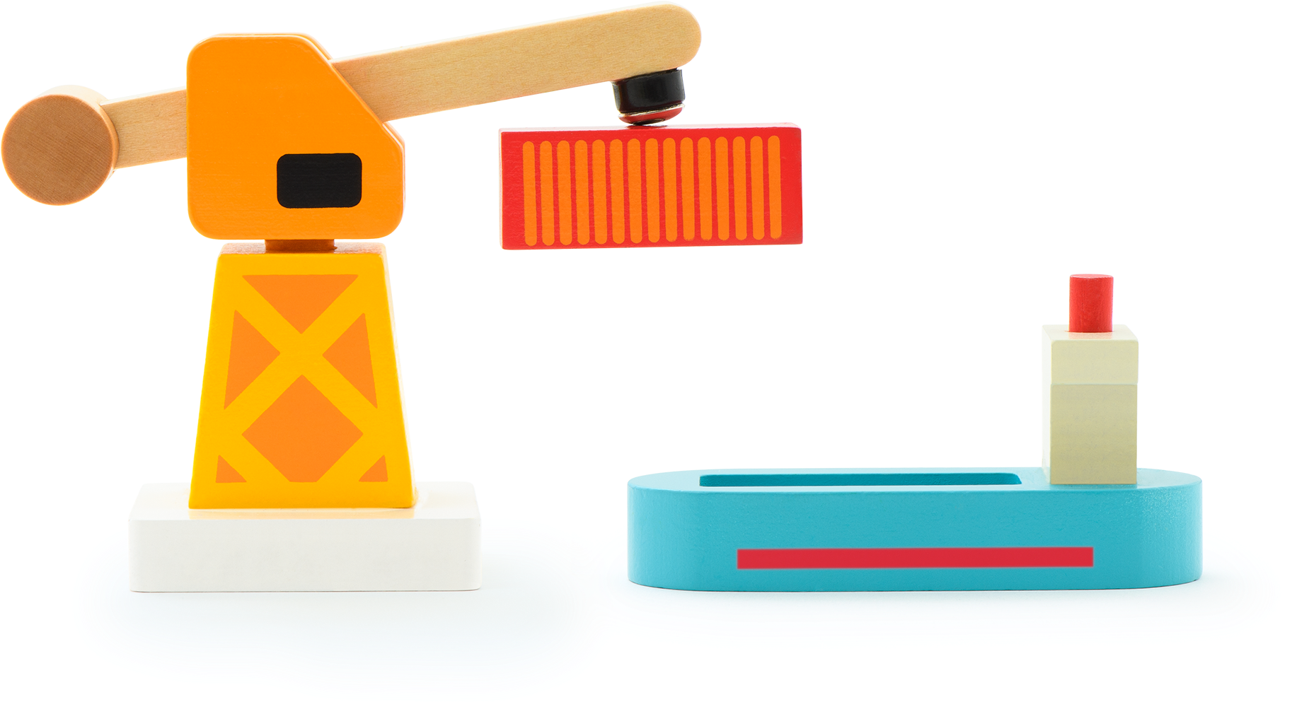 Spire Cargo Train Set ,, , Large - Spire Godstogsæt Clipart (2048x1114), Png Download