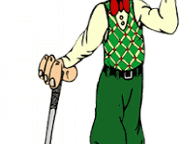 Golf Clipart Angry - Golf - Png Download (640x480), Png Download