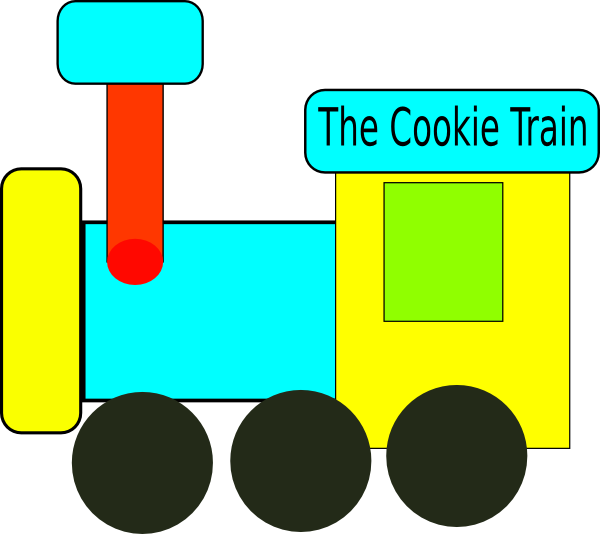 Cookie Train Clip Art - Clip Art - Png Download (600x534), Png Download
