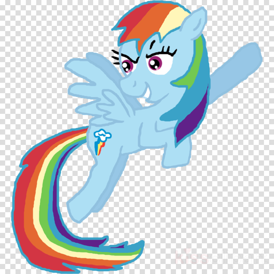 Download Rainbow Dash Clipart Pony Rainbow Dash Horse - Rainbow Dash - Png Download (900x900), Png Download