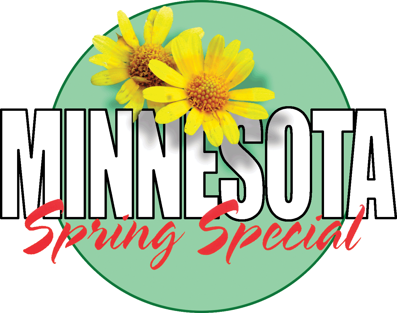 Com Minnesota Spring Special - Minnesota Clipart (1371x1082), Png Download